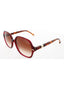 0YDC - BURGUNDY HAVANA - BROWN SHADED
