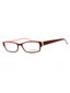 0DS9 00 - Burgundy Pink / Clear Lens