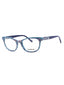 400 - Navy Floral / Clear Lens