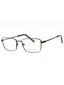 2073 - Matte Brown / Clear Lens