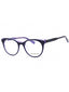 408 - NAVY/CRYSTAL PURPLE / Clear demo lens