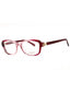 5709 - Transparent Gradient Red/Clear demo lens