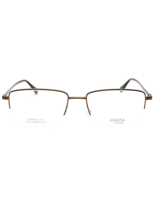 Elasta E 7249  Metal Oval Men's Eyeglasses