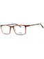 215 - Brown/Grey Gradient / Clear Lens