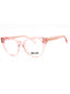 06M5 - Shiny Transparent Peach / Clear Lens