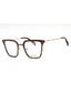 0K99 - Striped Brown / Clear Lens