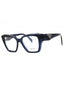 08Q1O1 - Transparent Blue/Clear demo lens