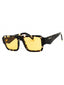 16O10C - Black Malt Tortoise/Yellow
