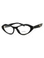 16K1O1 - Black/Clear demo lens