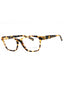 5004 - Yellow Tortoise/Clear demo lens