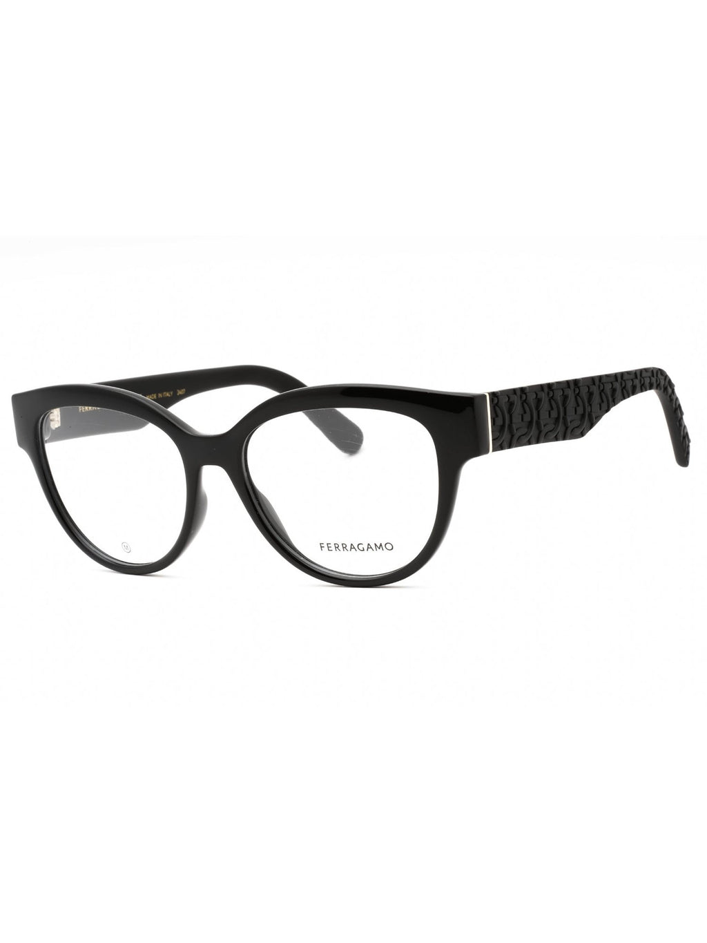 Salvatore Ferragmo Oval EYEGLASSES Frame only  59 -19 Authentic Black Salvatore Ferragamo SF2540A | Overnight Glasses main image 2