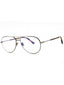 008 - Shiny gunmetal/Clear/Blue-light block lens