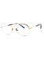 028 - shiny rose gold/Clear/Blue-light block lens
