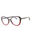 055 - coloured havana/clear/blue-light block lens