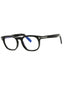 063 - black horn/Clear/Blue-light block lens