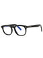 001 - shiny black/Clear/Blue-light block lens