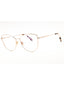 028 - Rose Gold / Clear/Blue-light block lens
