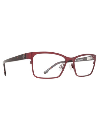 Spy Sonny Matte Garnetdark Tort 52 Metal Women's Eyeglasses