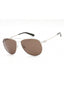 045 - Silver / Brown Polarized