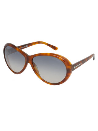 Tom Ford FT0202 Geraldine plastic Oval  Women's Sunglasses