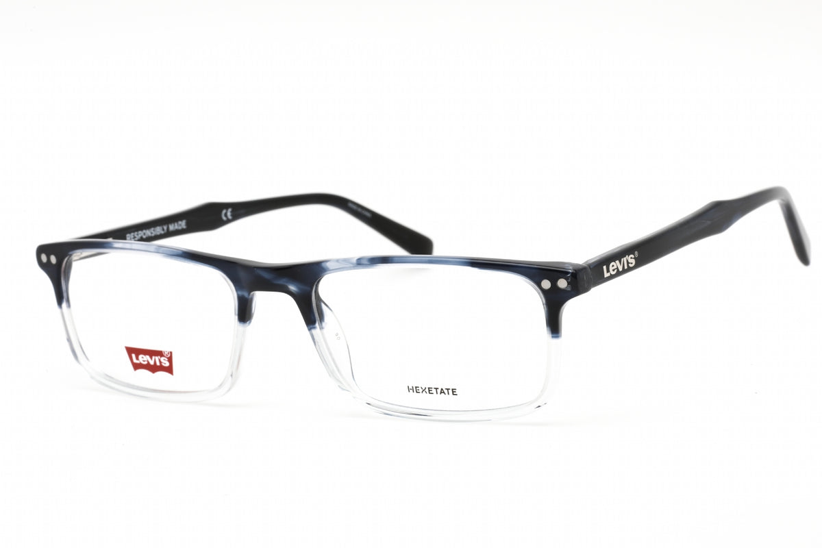 Levi's Lv 5022 Eyeglasses Grey Horn / Clear Lens in Metallic for