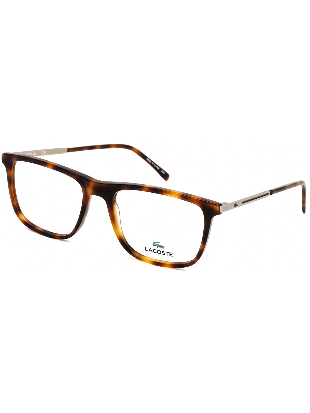 Lacoste L2871 Eyeglasses Havana / Clear Lens Men's Beverly Hills Eyewear