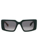 0D80 - SHINY GREEN - DARK GREY