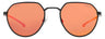 003 - MATTE BLACK - RED MIRROR