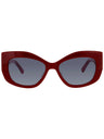 C9A - RED/BRIGHT PINK - GREY GRADIENT