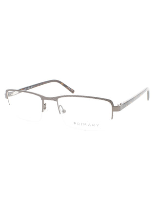 Primary 1005 eyeglasses featuring a sleek, lightweight black acetate frame with a classic rectangular silhouette.