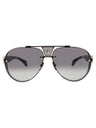 BK - BLACK PVD / WHITE GOLD - GREY GRADIENT