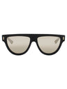 01 - BLACK - LIGHT BROWN MIRROR