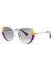 0296 - OPAQUE NEON VIOLET - GREY GRADIENT