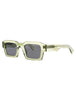 9625 - OLIVE GREEN TRANSPARENT - SMOKE