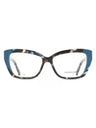 414 - BLUE TORTOISE / DEEP TURQUOISE