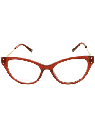 Missoni Mis 0044 eyeglasses featuring a stylish multicolored patterned frame with a classic rectangular shape.