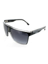 080S - BLACK WHITE - DARK GREY SHADED