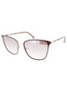 0NOA - GOLD NUDE - BROWN SHADED SILVER MIRROR