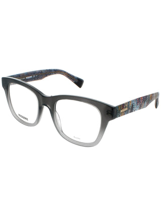 Missoni Mis 0104 acetate sunglasses featuring a stylish geometric frame in a bold, multicolored signature pattern.