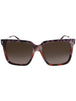 0S68 - PINK VIOLET PATTERN - BROWN GRADIENT