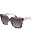 0X19 - MULTICOLOR PATTERN - BROWN VIOLET SHADED