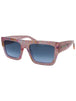 0QQ7 - PINK PATTERN MULTI - DARK BLUE GRADIENT