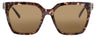 DKTRT - DARK TORTOISE / SILVER - BROWN TINT