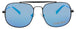 MTBLK - MATTE BLACK - BLUE MIRROR