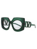 127C - CRYSTAL GREEN/GOLD - GREY