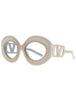 128D - IVORY / WHITE - GREY