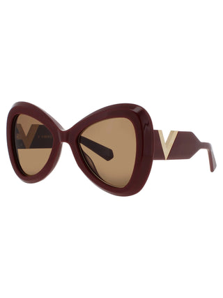 Valentino V Gold Iii Vls Sunglasses-Beverly Hills Eyewear