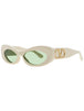 178B - IVORY / GOLD - GREEN