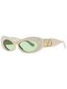 178B - IVORY / GOLD - GREEN