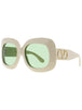 180B - IVORY / GOLD - GREEN